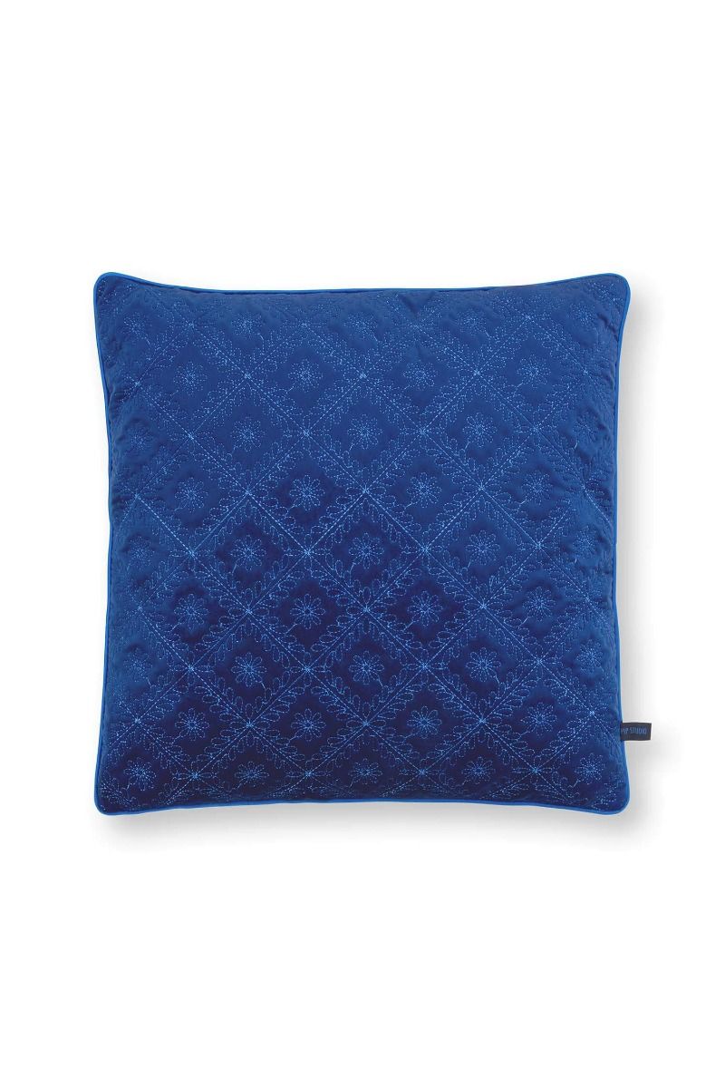 Cushion Quilted Daisy Blue