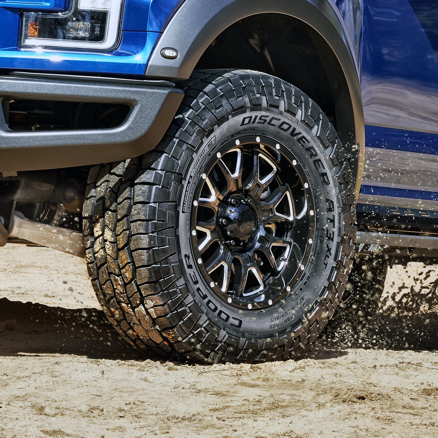 Cooper Discoverer AT3 XLT All Terrain Tires 285/75R16 10 Ply E – Fits Light Trucks & Hummer H3 Models