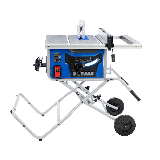 Kobalt KT10152 10in Carbidetipped Blade 15Amp Portable Corded Table Saw - MadeInUSA