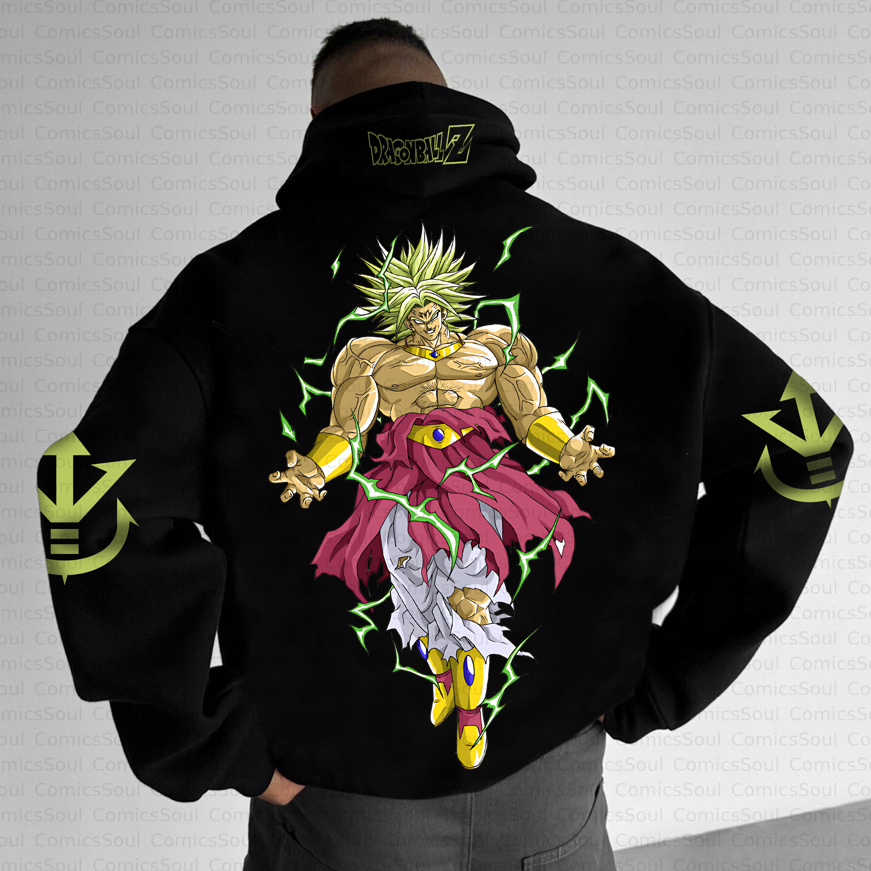 Unisex Anime Inspired Vintage Plush Hoodie