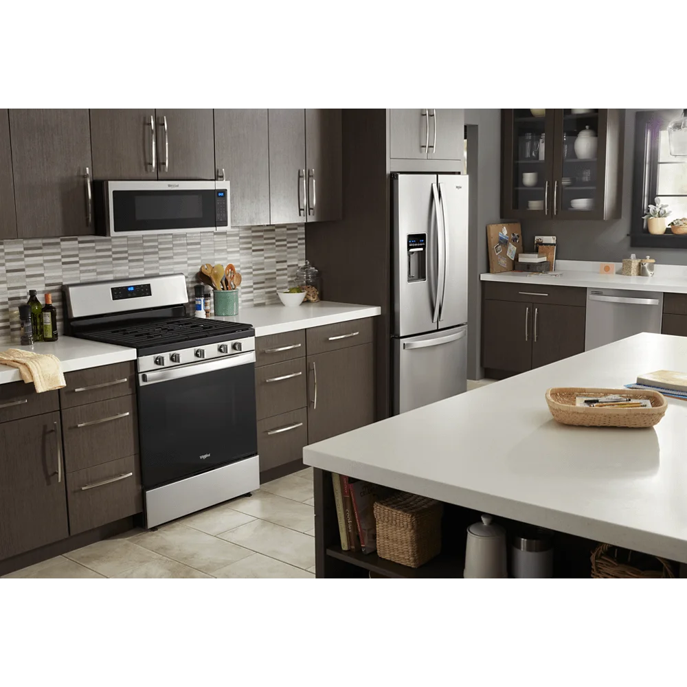 Whirlpool Wrf560seh 30" Wide 19.7 Cu. Ft. French Door Refrigerator - Stainless Steel - Image 4