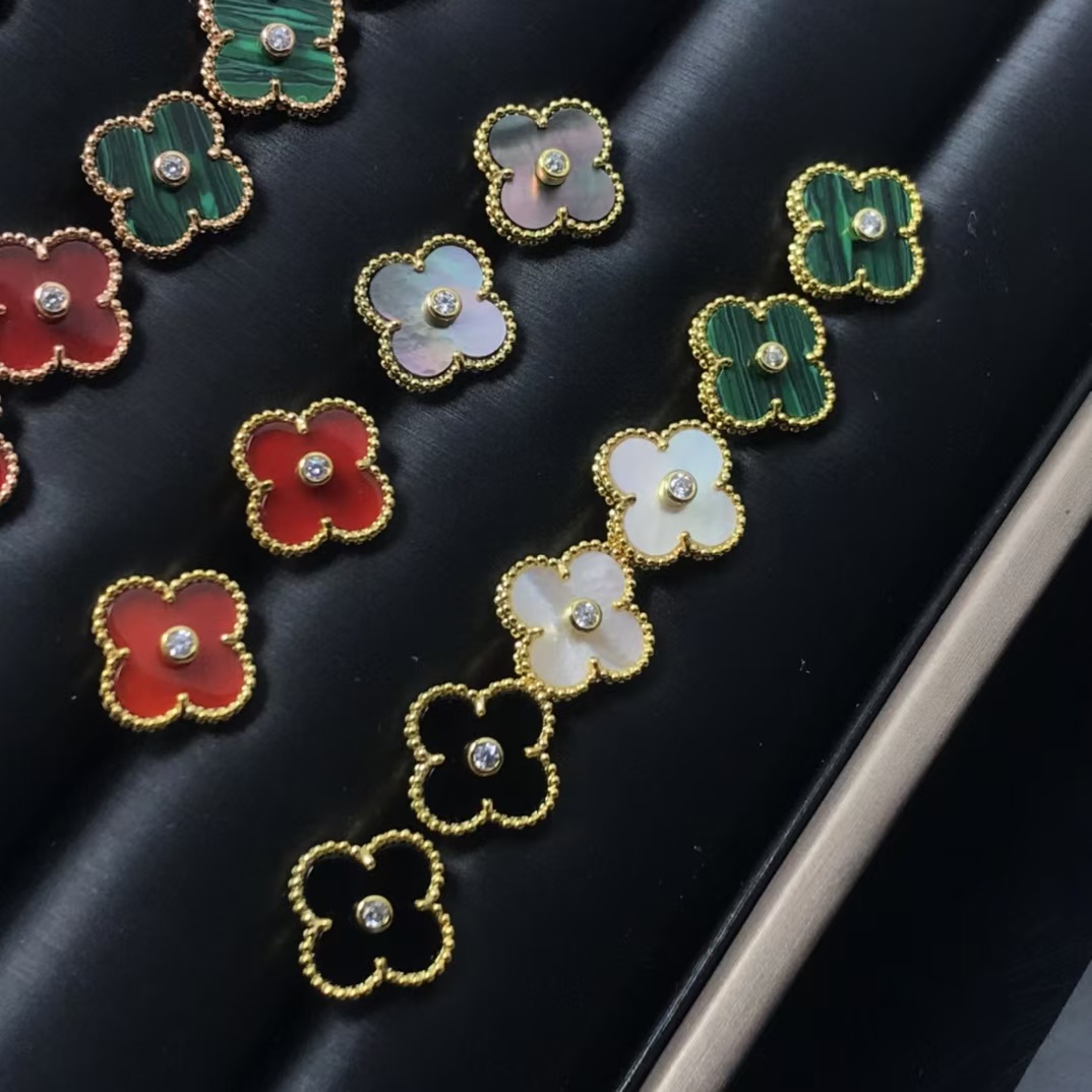 VCA Vintage Alhambra Earrings - Original Replica Club