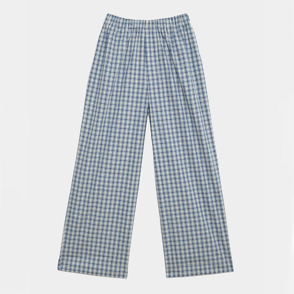 Baserange - Pantalon Claude - Blue Check