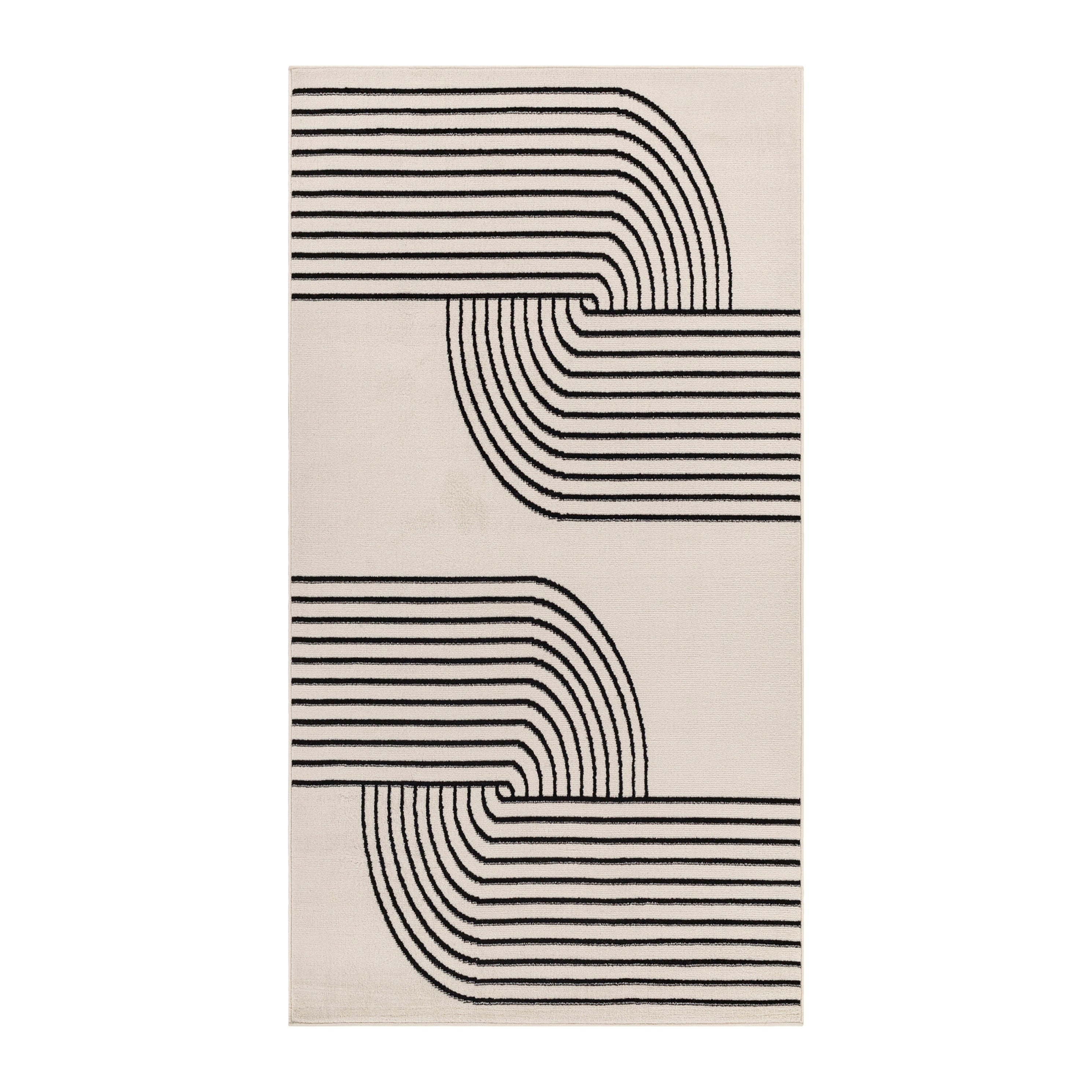 Blokker Echo Vloerkleed Loper 80 x 150 cm - Off-White