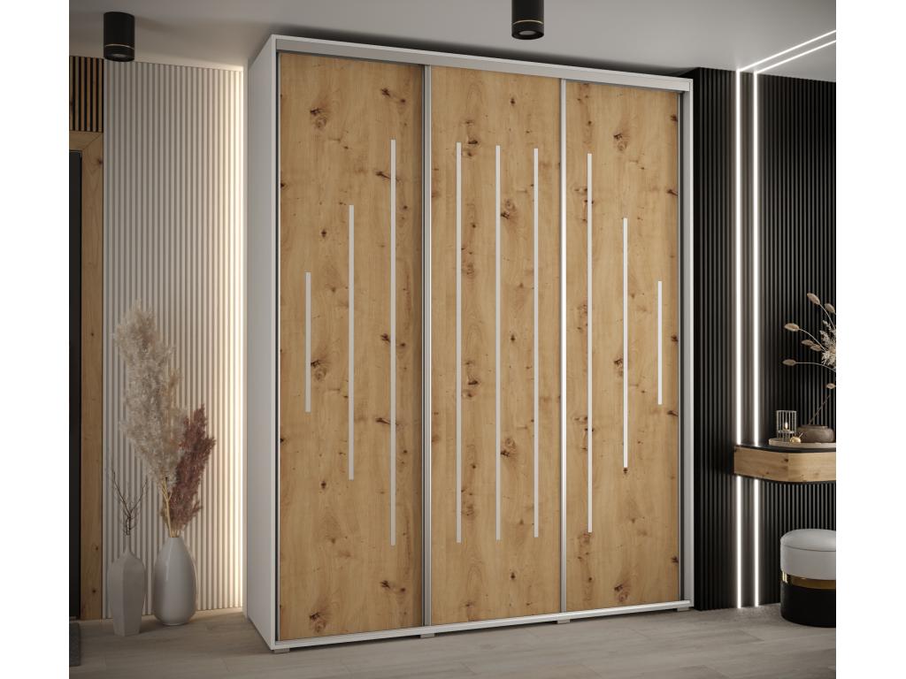 ARMARIO CON PUERTAS BATIENTES 235 - 2/200/45 3 puertas