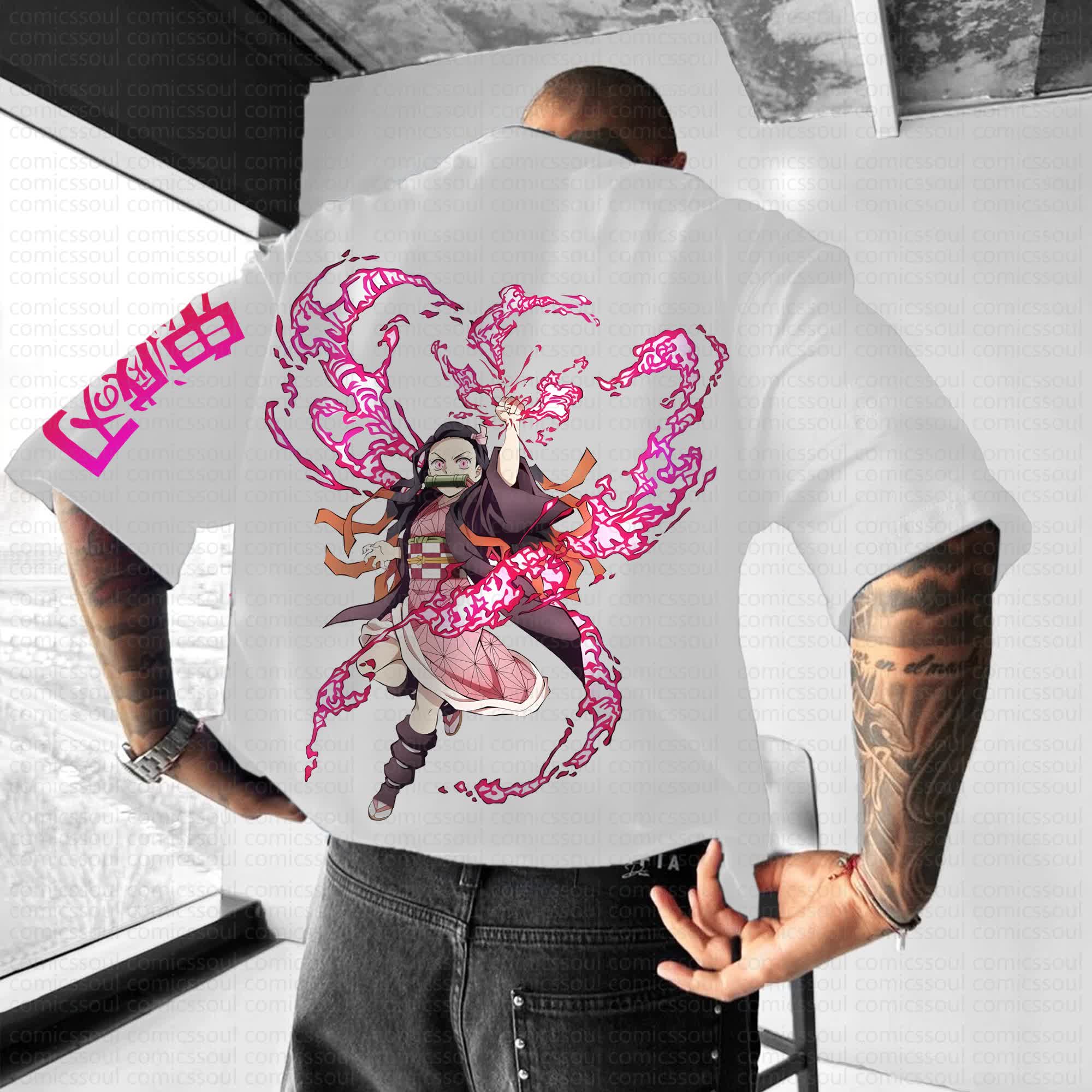 Unisex Anime Inspired Vintage T-Shirt丨Comicssoul