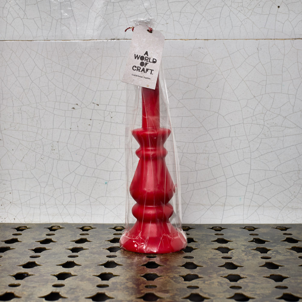 Bougie Glow rouge - Afroart