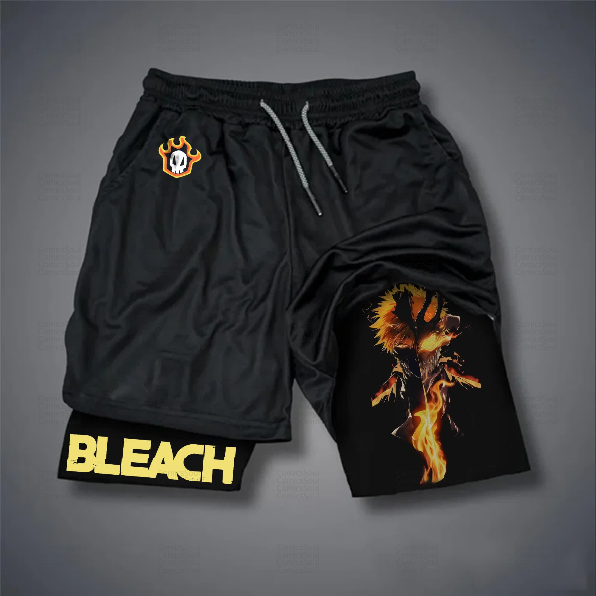 Unisex Casual Anime Streetwear Shorts 丨Comicssoul