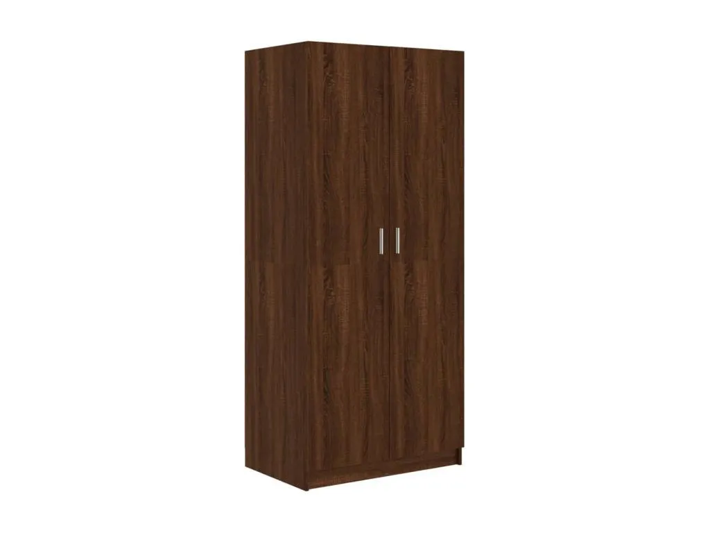 Armario Mueblestop contrachapada color Mueblestop marrón 80x52x180 cm 02177ZFIN