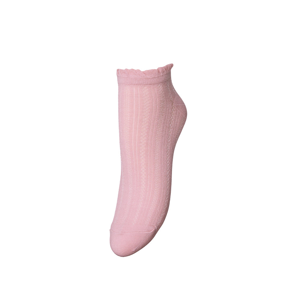 Becksöndergaard - Chaussettes Crochia Cotta - Rose Nectar