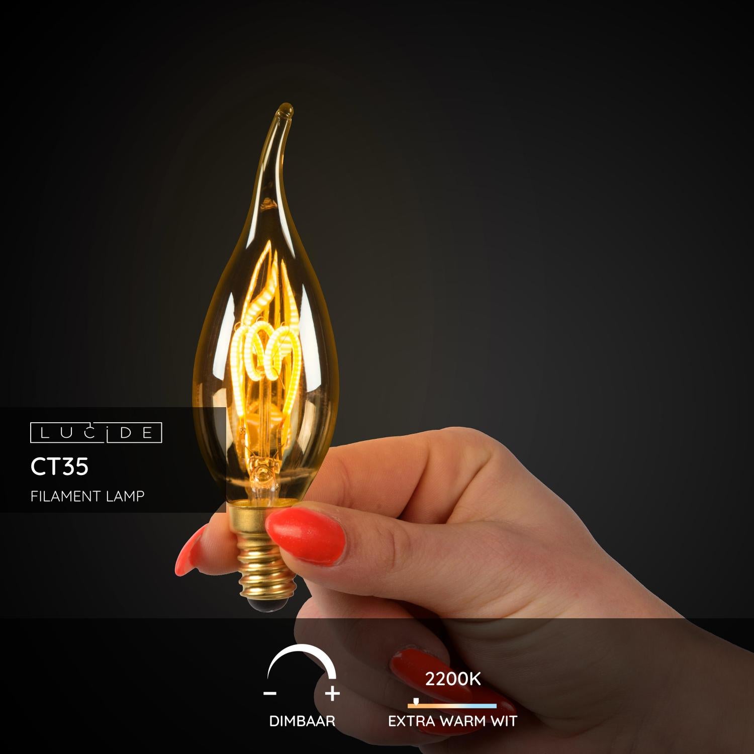 Lucide CT35 Filament lamp - Amber
