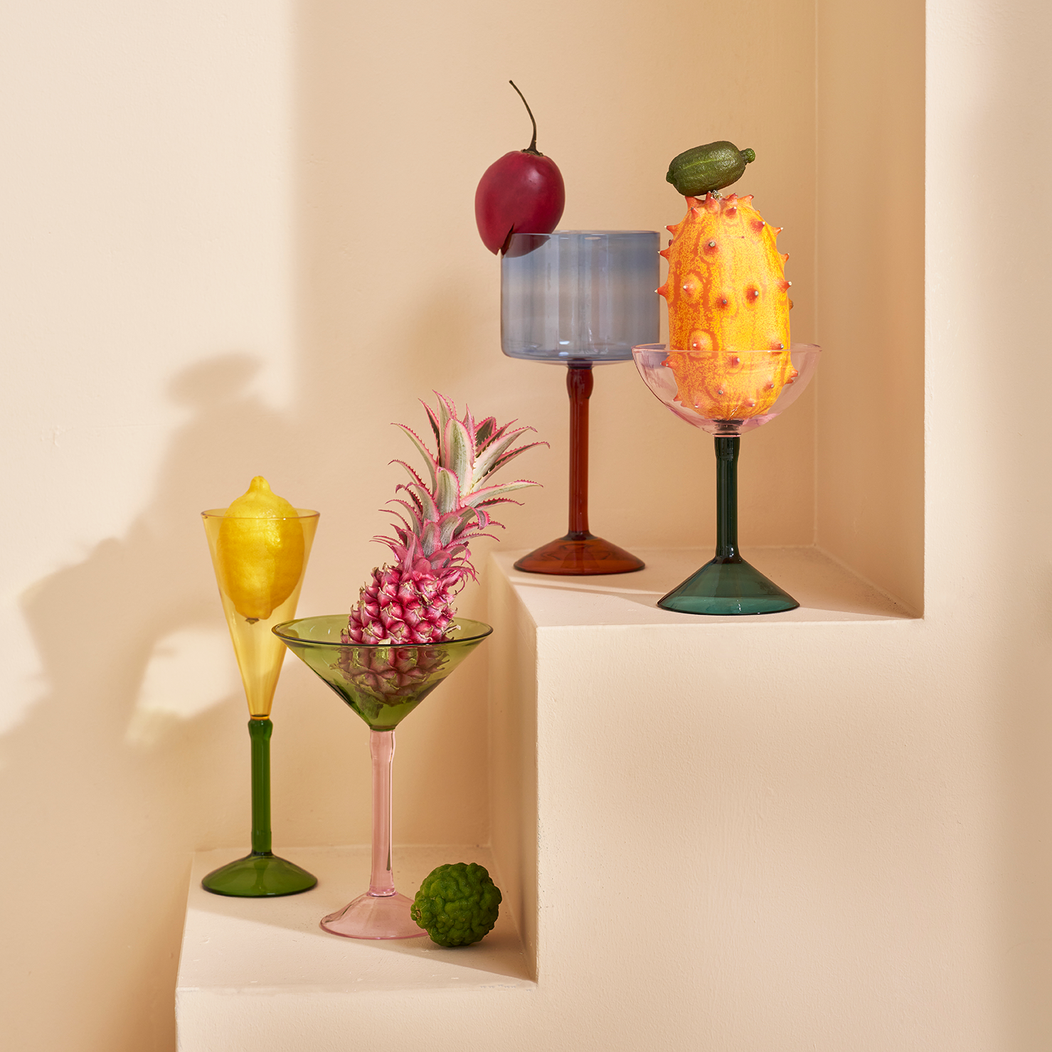Urban Nature Culture Coupe Cocktail Glas - Set Van 2 - In Geschenkverp