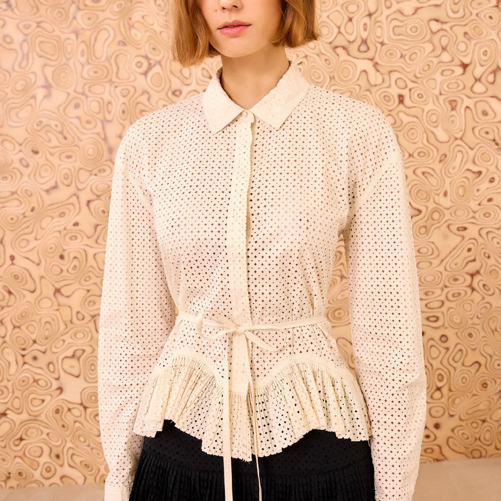 Ulla Johnson - Blouse Kelila - Cowrie