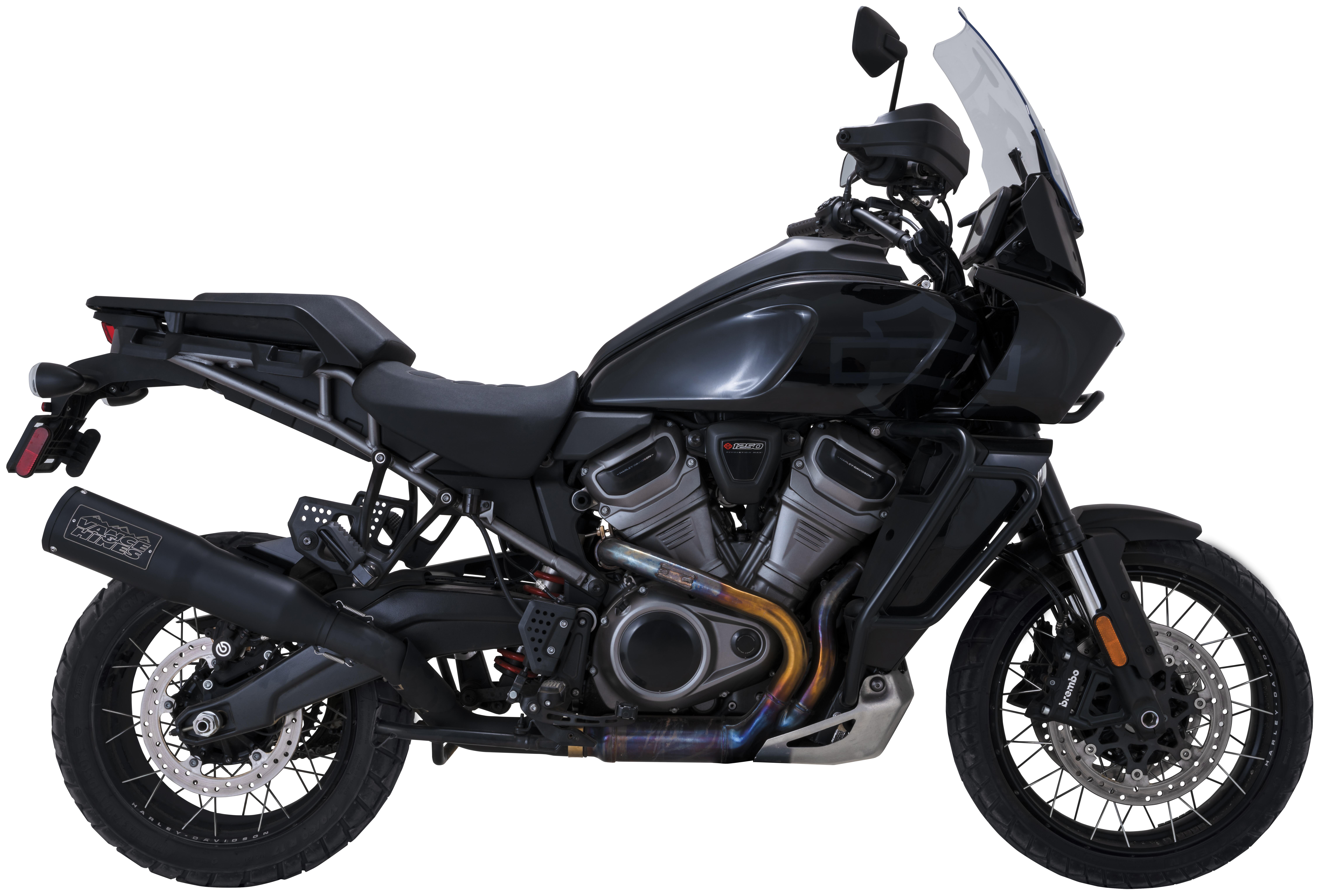 SportsBikeShop Vance & Hines Adventure Hi-Output 450 Slip-On Muffler For Harley Pan America 2021-2025