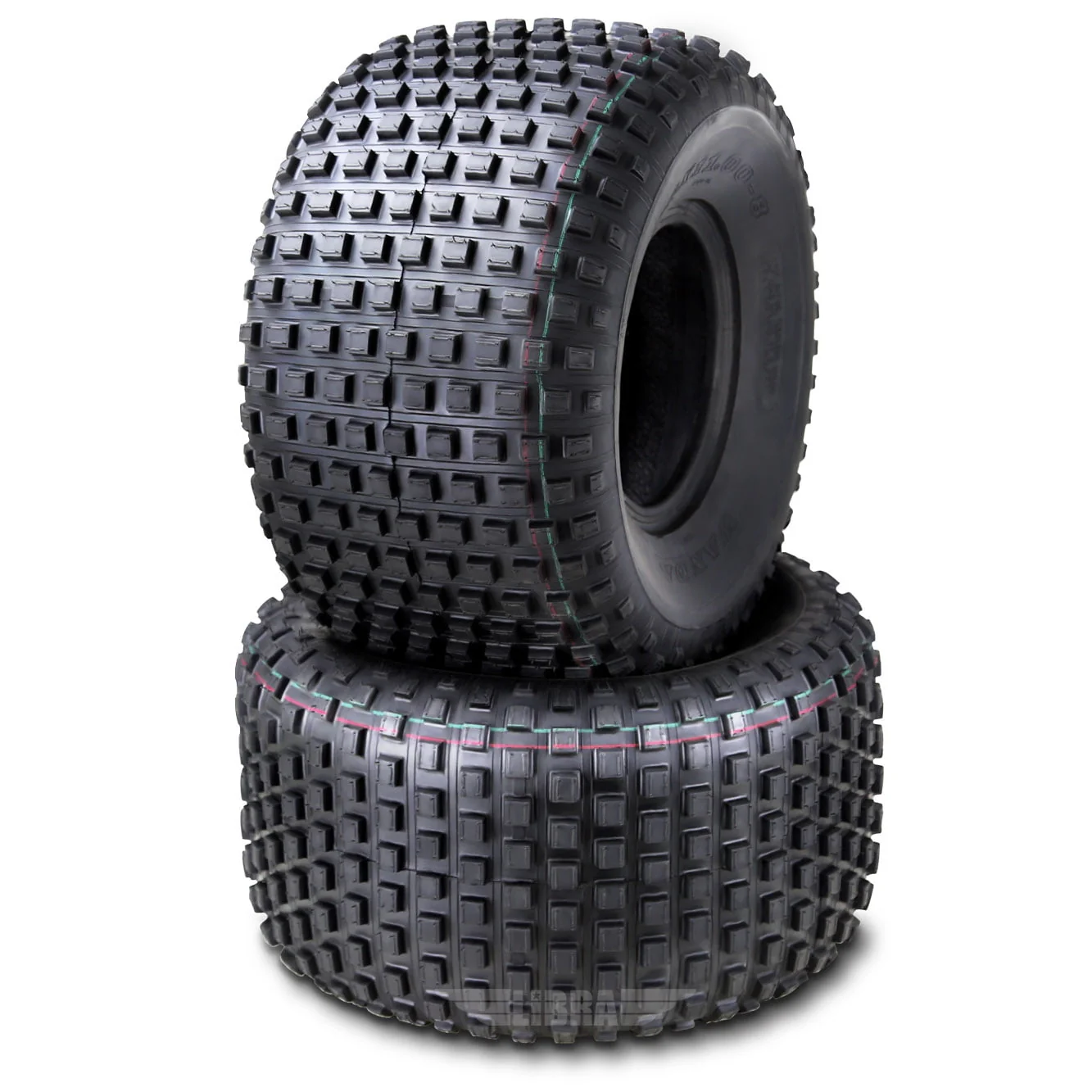 2 New WANDA ATV Tires 22X11 - 8 22x11x8 4PR P323 - 10032