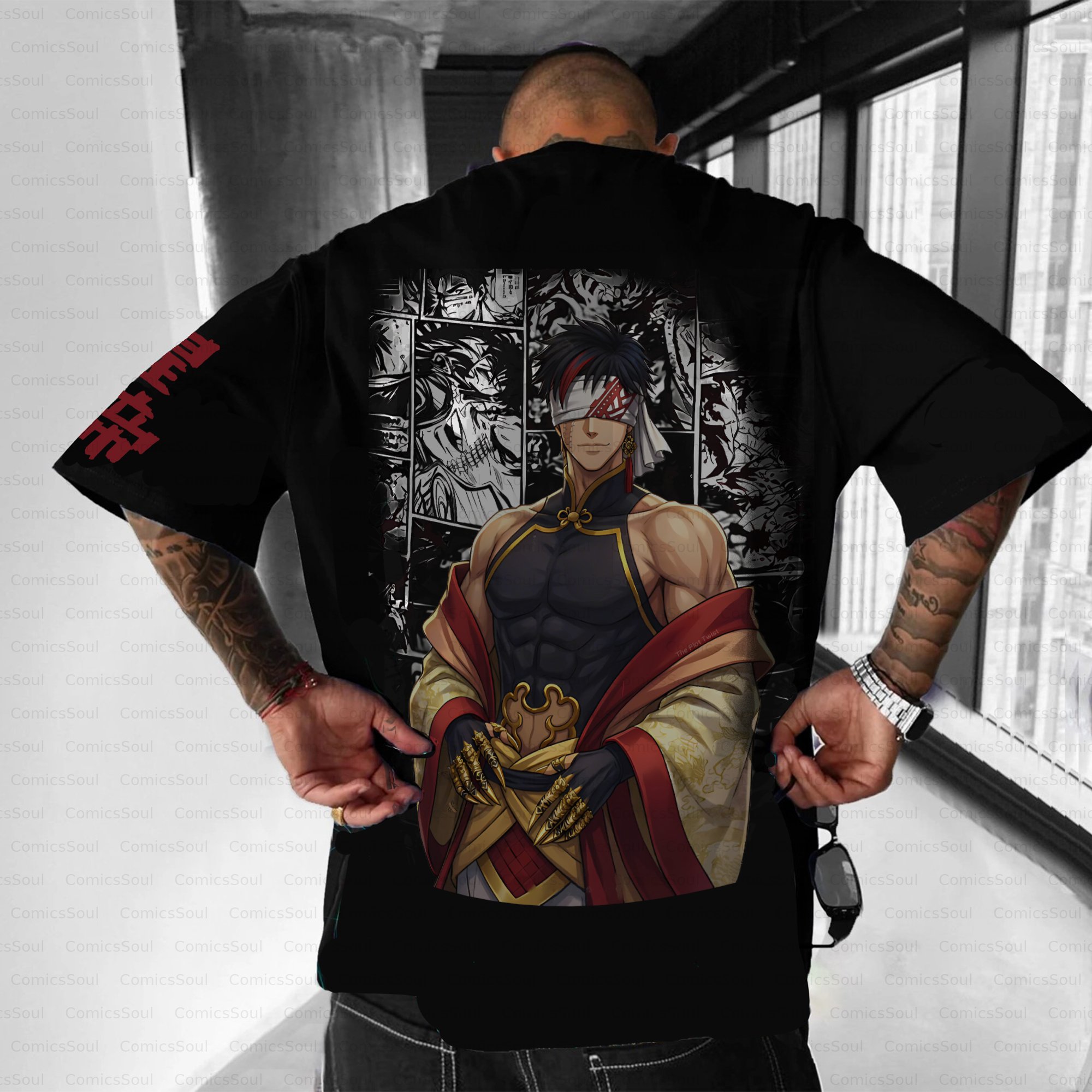 Unisex Anime Inspired Vintage T-Shirt