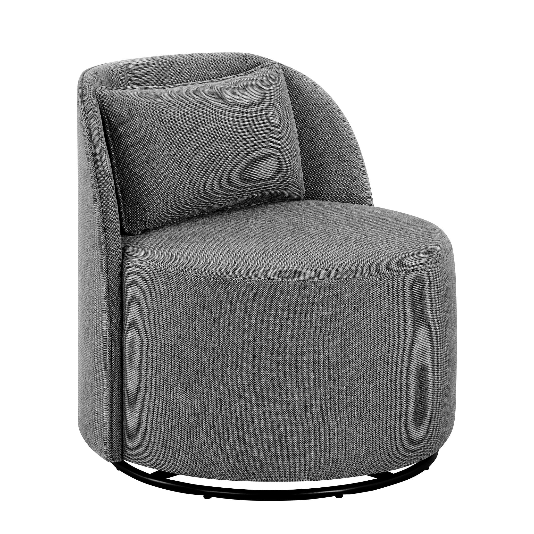 Better Homes & Gardens Juliet Modern Arch Swivel Accent Chair, Cream Boucle - Image 22