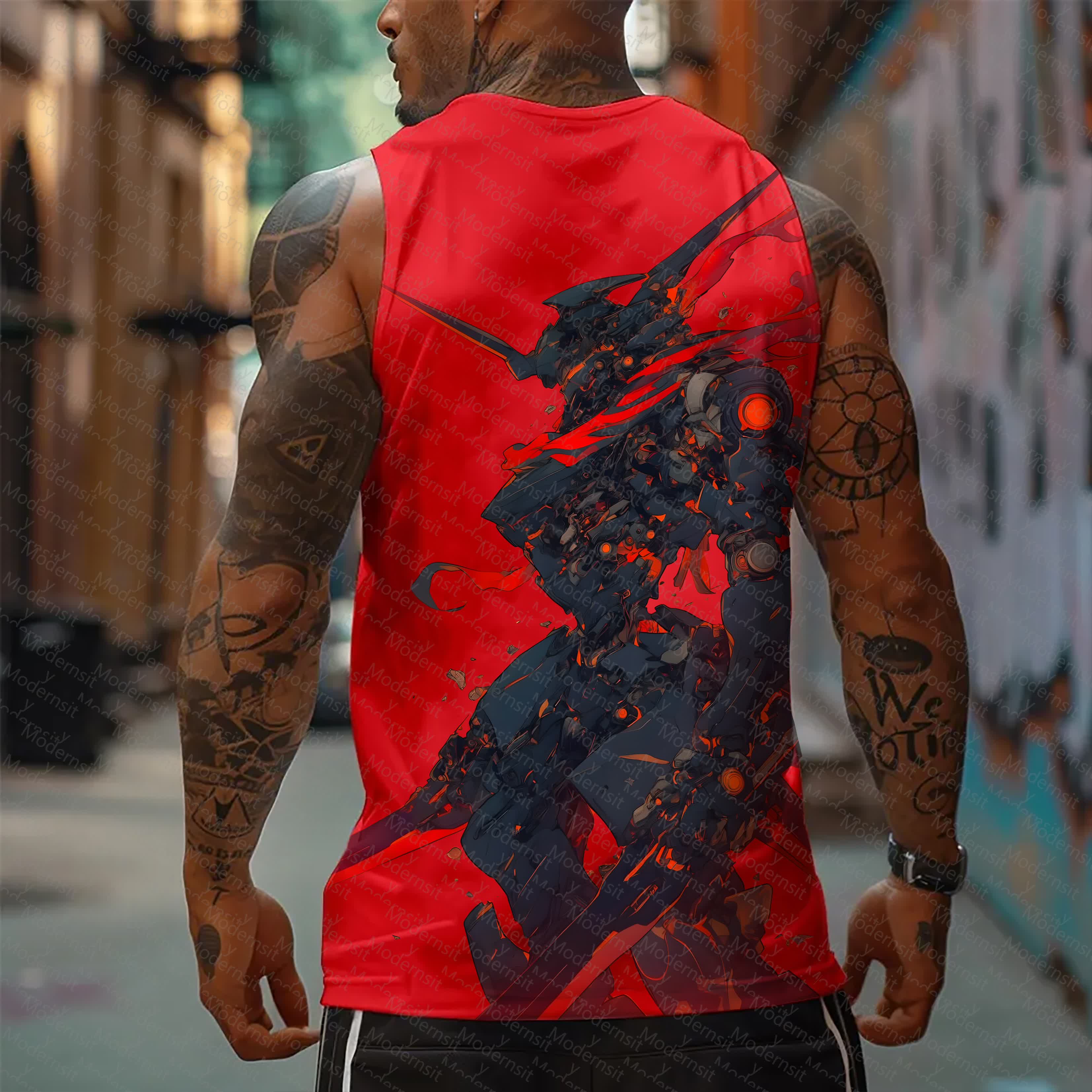 Unisex  “Comicssoul” Casual Anime  Tank Top