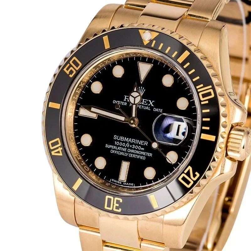 Superclone Rolex Submariner 40mm Black Dial 116618LN