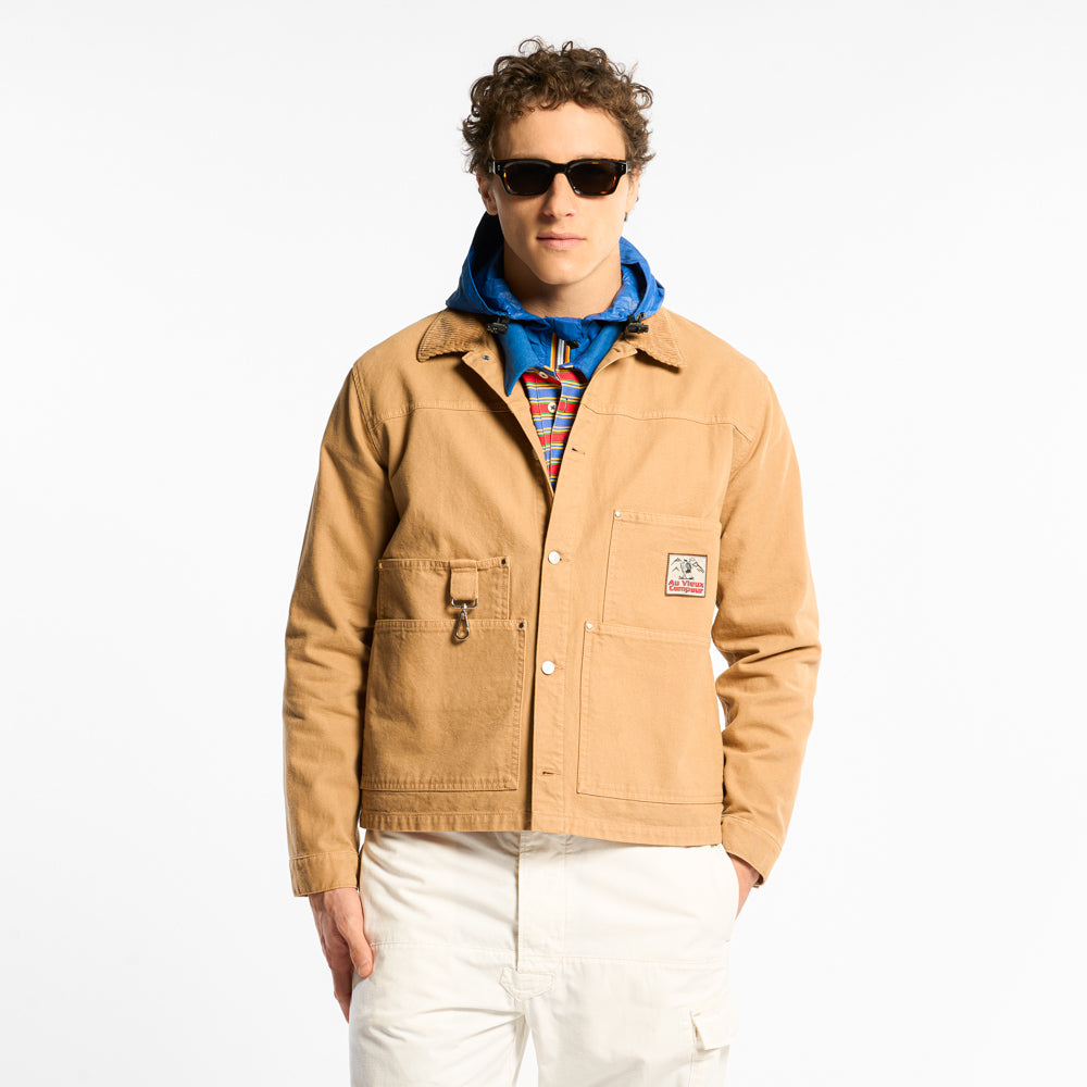 Au Vieux Campeur - Veste Canva Henri - Beige