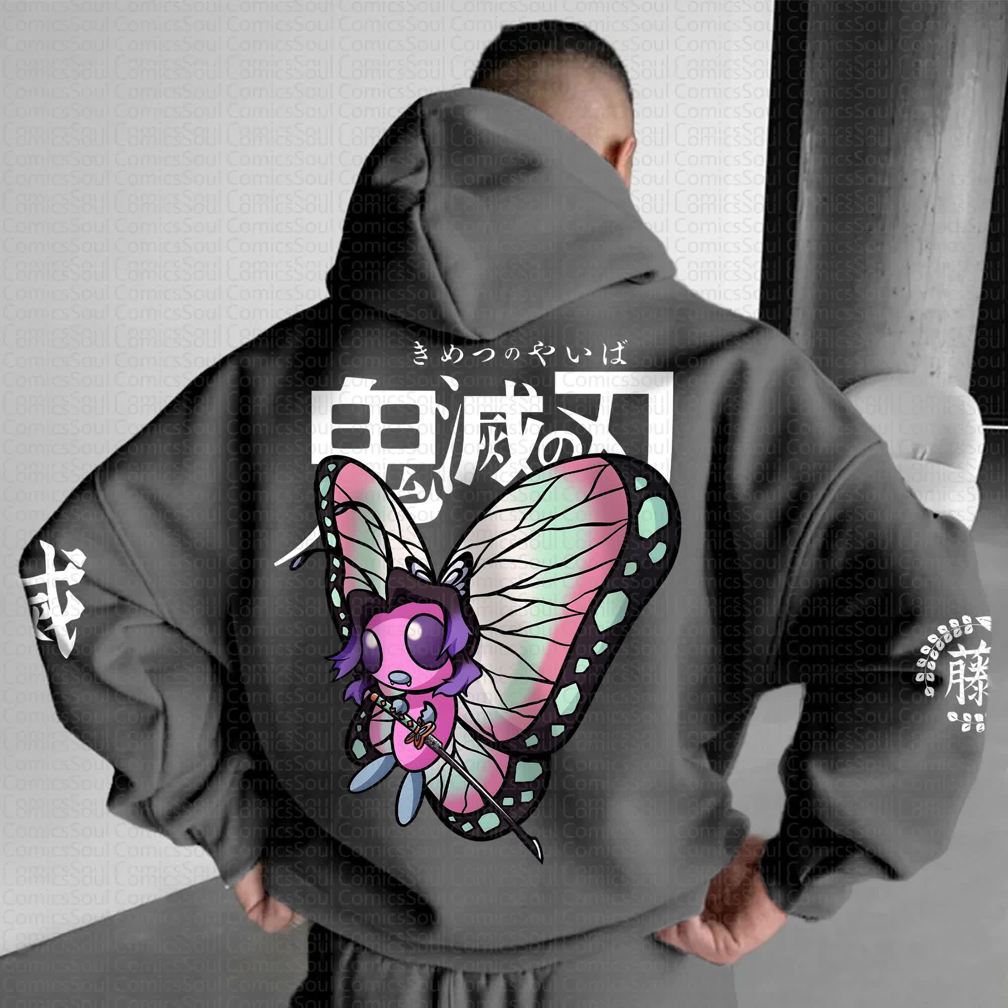 Unisex Anime Graphic Streetwear Vintage Hoodie丨Comicssoul X Comicssoul