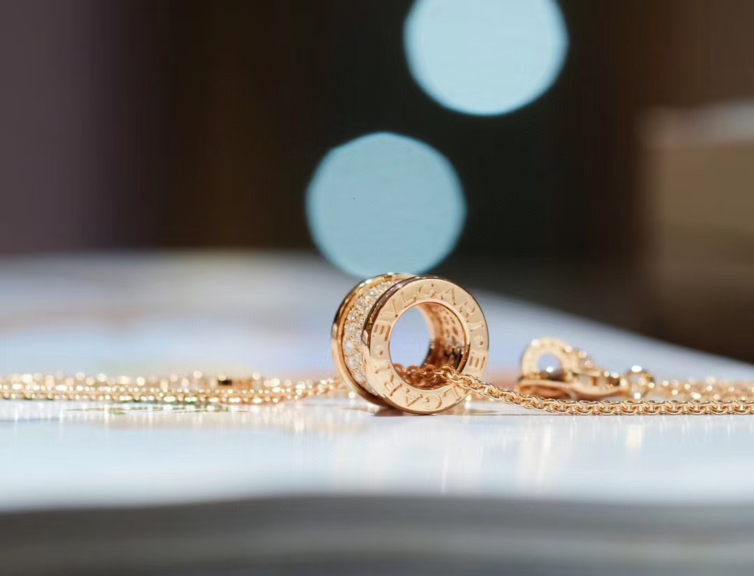 Bvlgari B.zero1 Necklace - Full Diamond - Original Replica Club