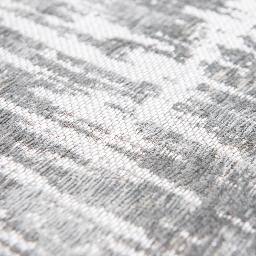 Louis de Poortere Streaks Runner Vloerkleed 80 x 250 cm - Coney Grey