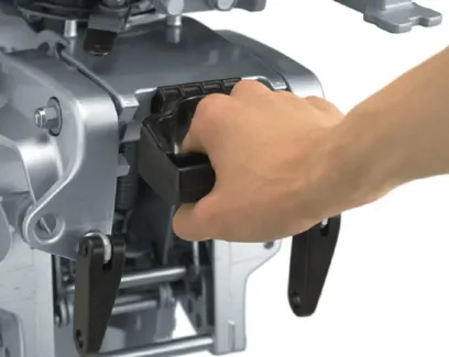 8 HP 4-Stroke Outboard Motor with Throttle Grip and Power Tilt