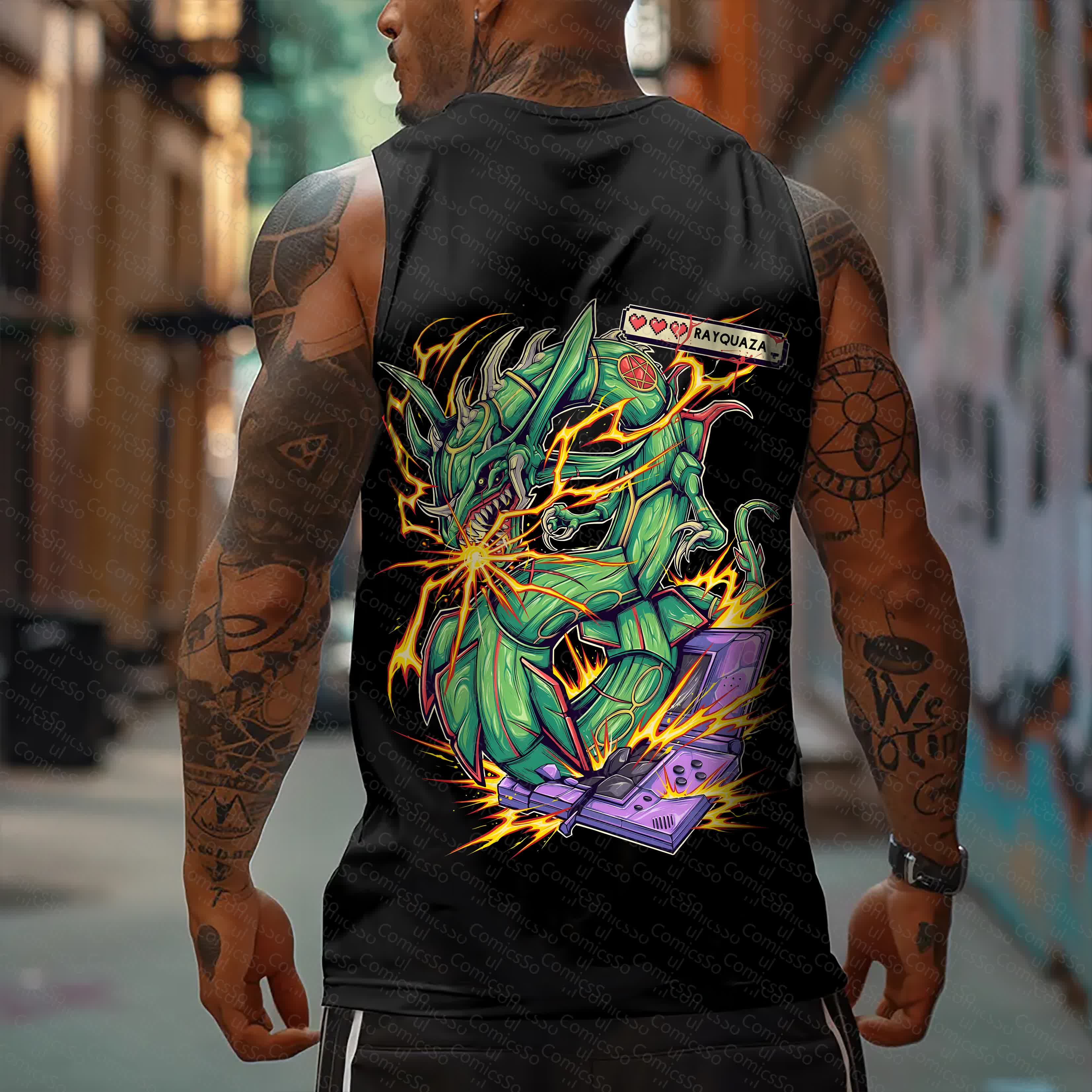 Unisex  “Comicssoul” Casual Anime  Tank Top