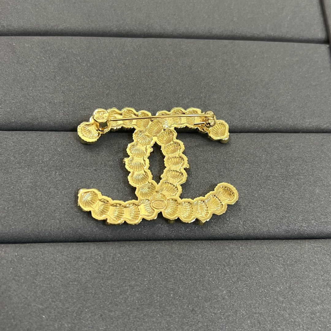 Chanel Enamel Mixed Color CC Brooch - Original Replica Club