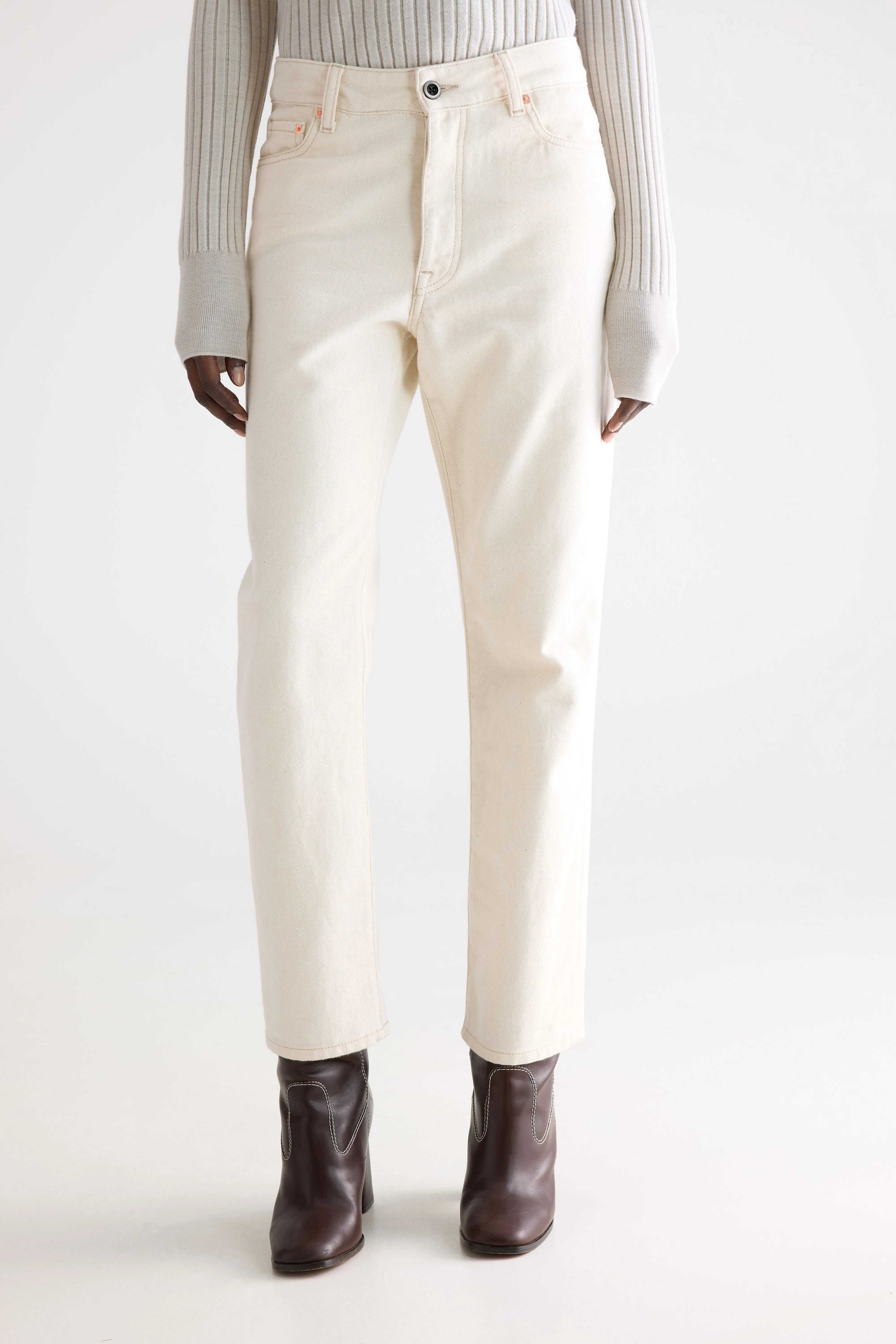 Bellerose Denim N. 34 - Regular ecru jeans (242 / W / NATURAL)