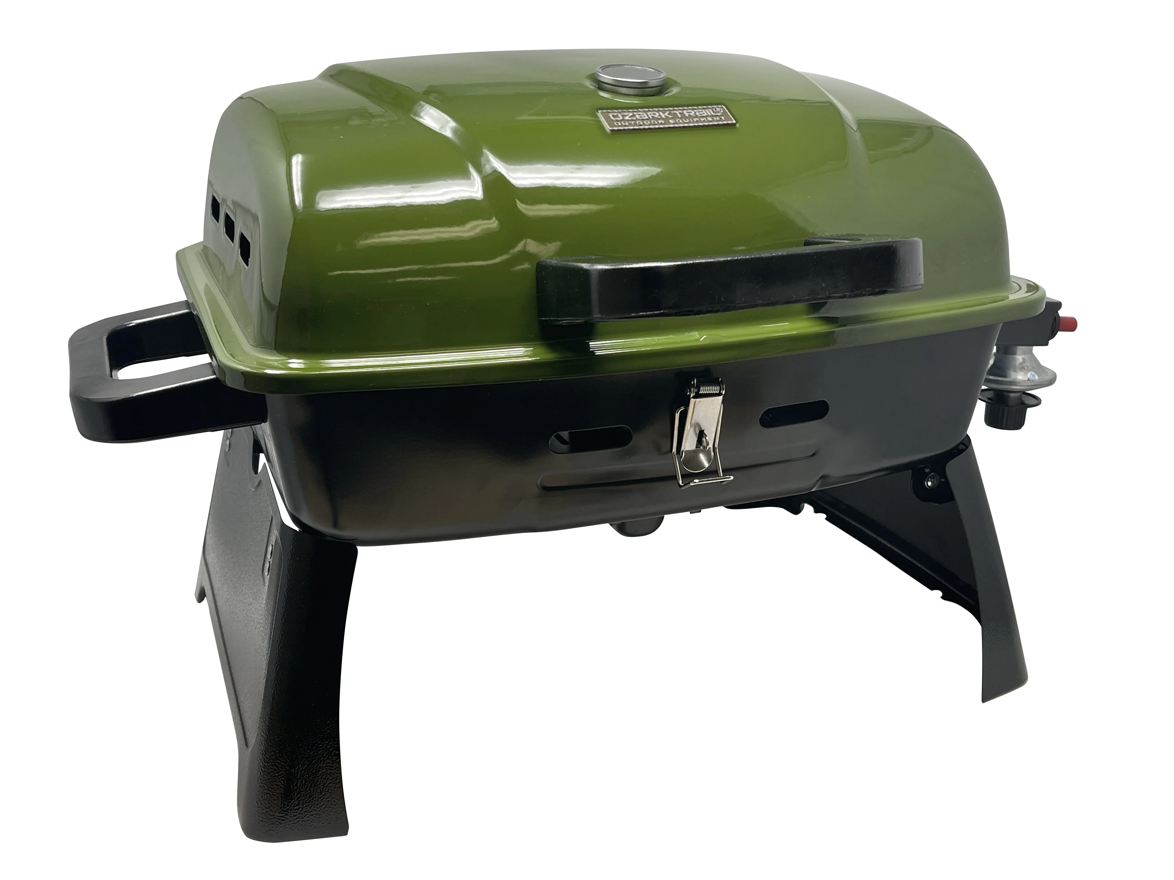 Ozark Trail Portable 1 Burner Gas Grill with Interchangeable Griddle Plate - Image 3