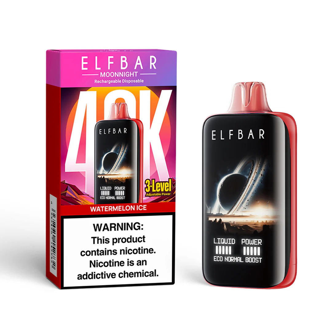 ELFBAR MoonNight cigarette électronique jetable rechargeable (toutes les saveurs)