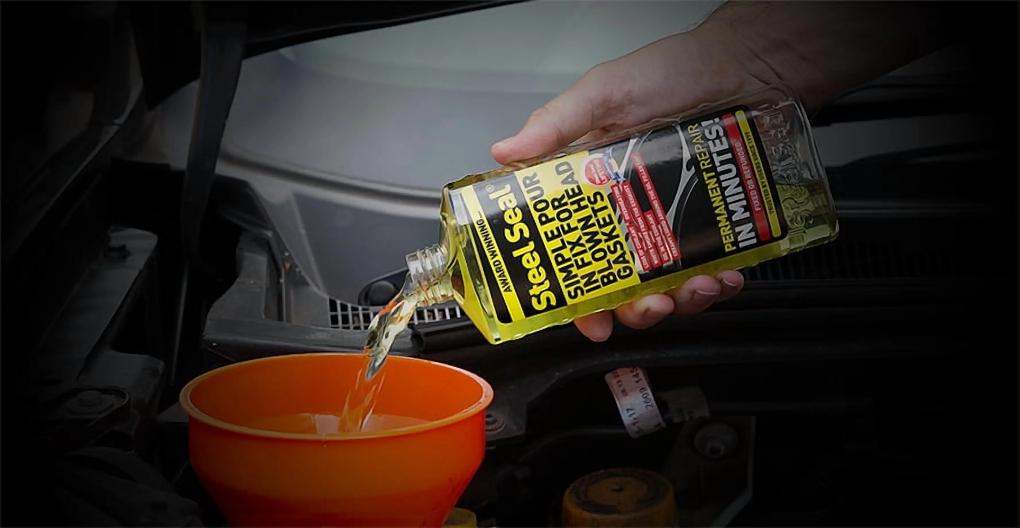 Steel Seal Blown Head Gasket Fix Repair Sealer for 6 Cylinder Engines - Image 4