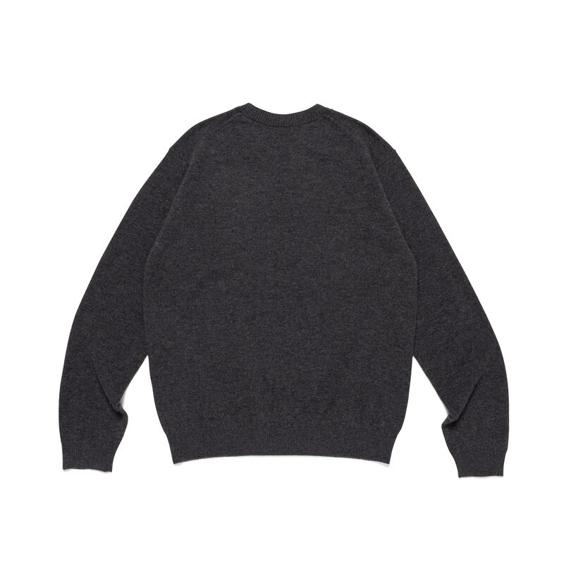 HUMAN MADE HEART BADGE KNIT SWEATER