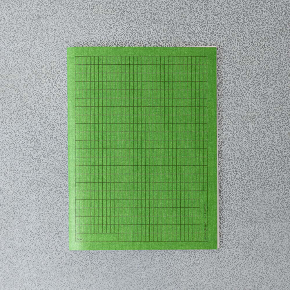Carnet Booq - Bleu & Vert