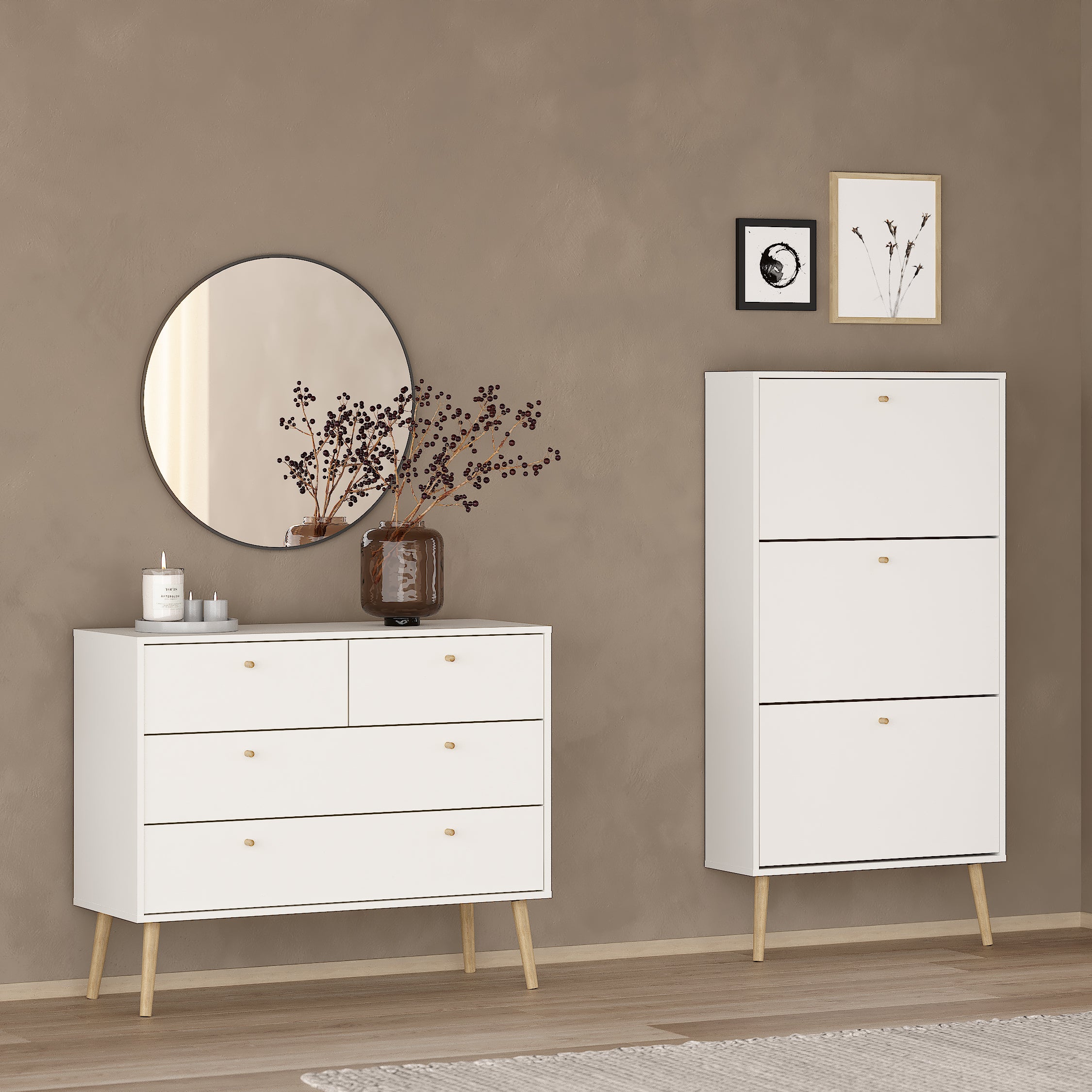 by fonQ basic Billy Schoenenkast - Wit