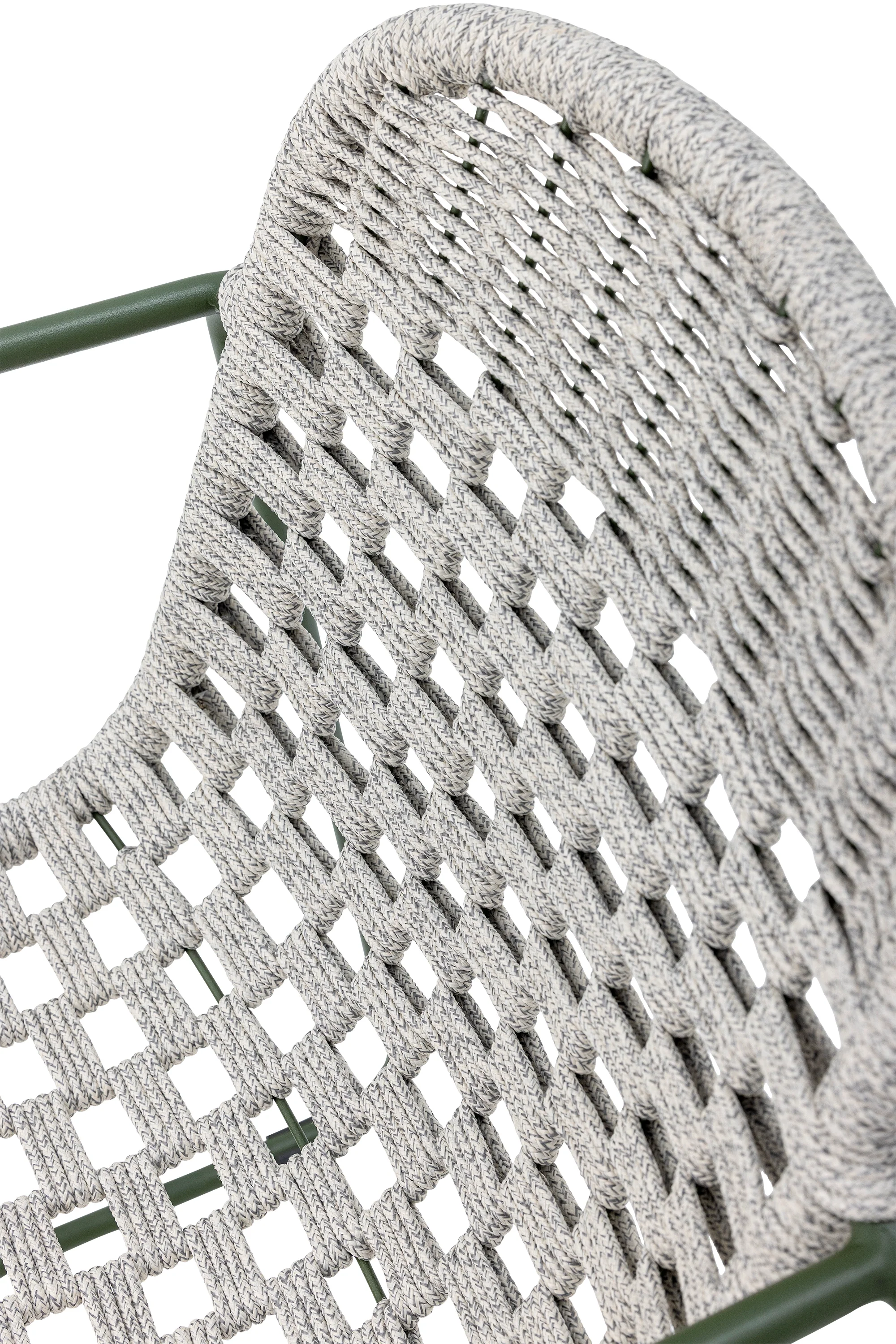 CALANA DINING CHAIR, GREEN, METAL