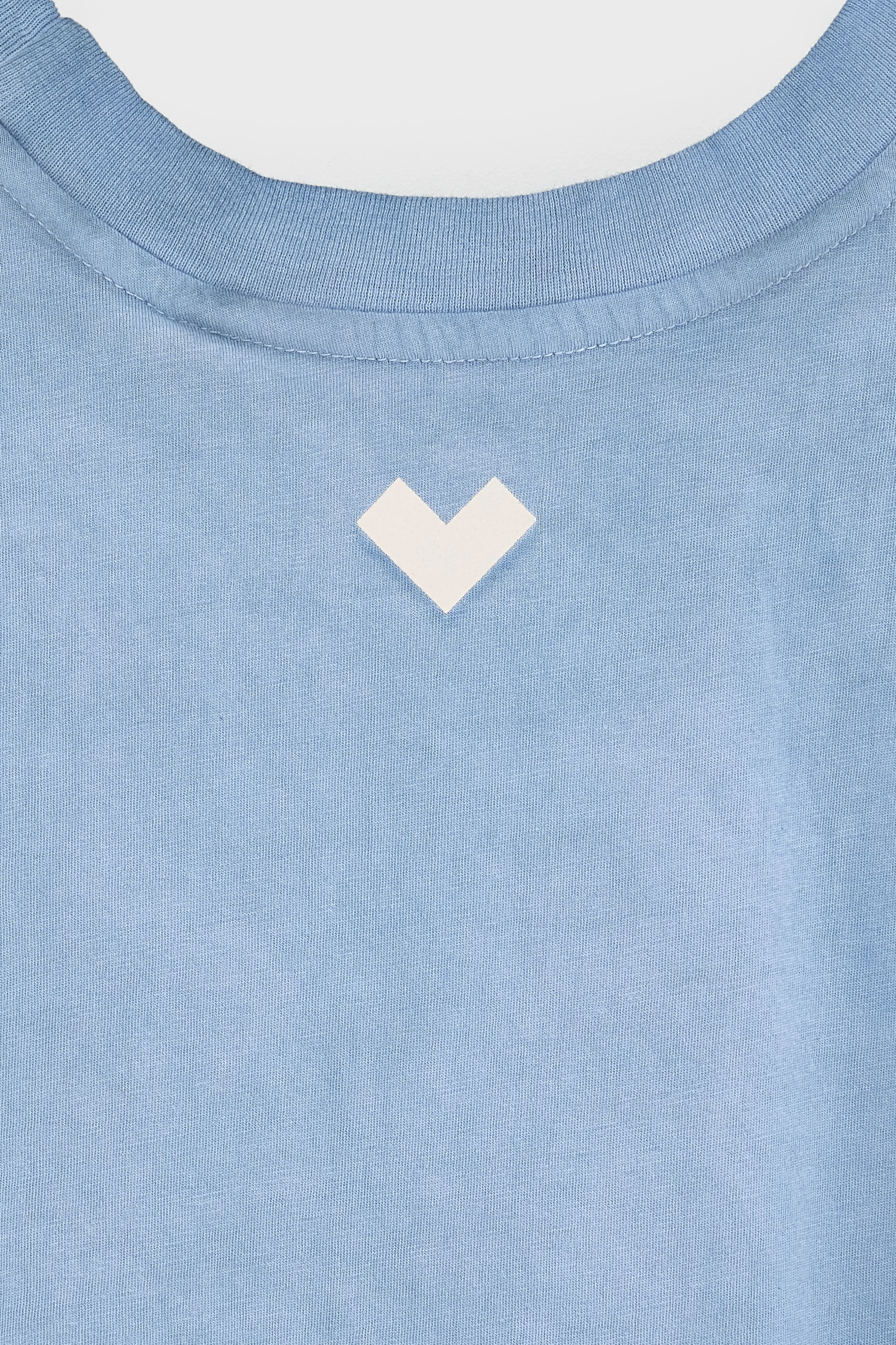 Bellerose Cindo cropped t-shirt (261 / G / CHAMBRAY)
