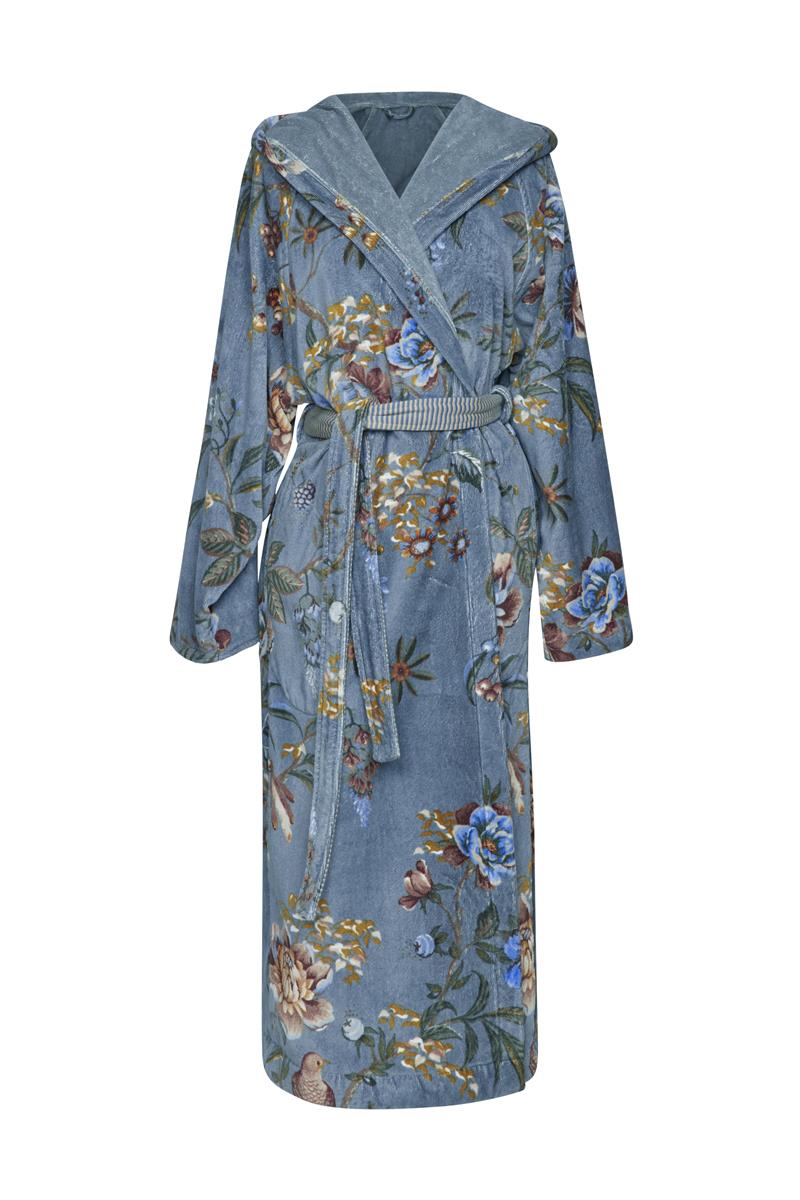Pip Studio Secret Garden Badjas - Blauw - S
