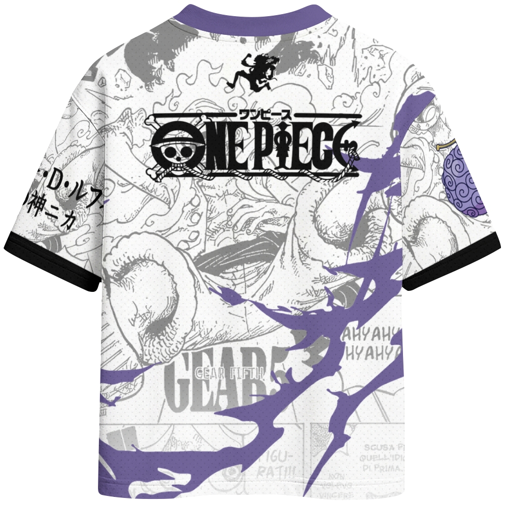 One Piece Crew Neck Football Jersey