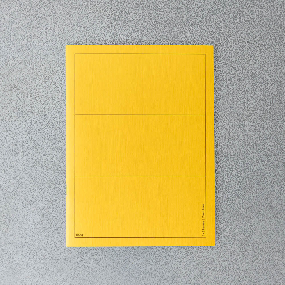 Carnet Booq - Jaune & Violet