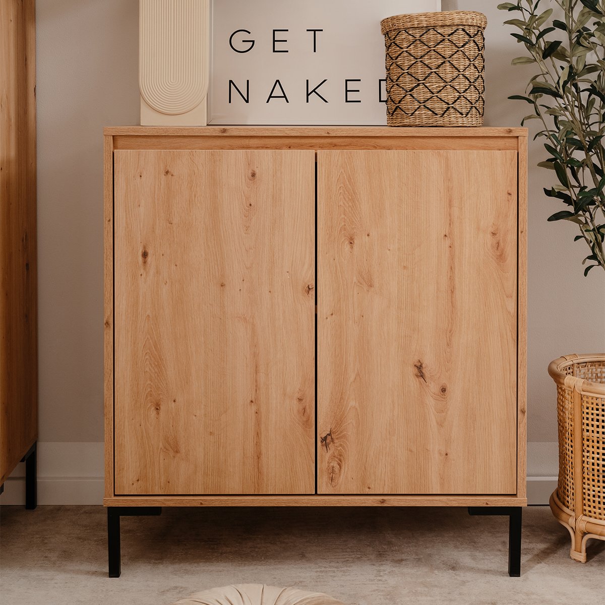 Calicosy - Opbergkast Plock - 81 cm