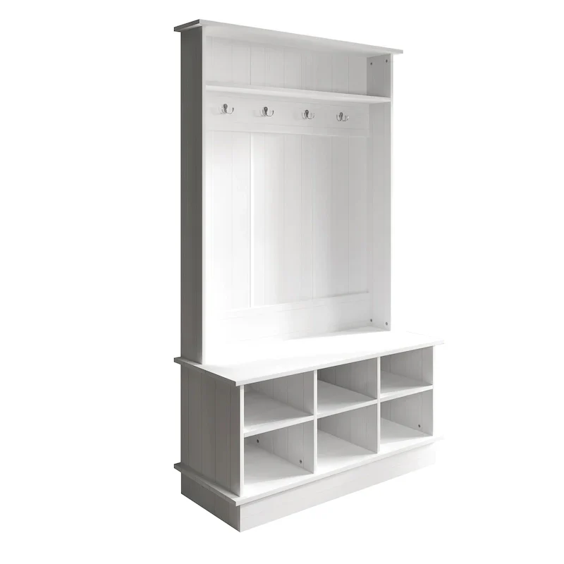 CraftPorch Contemporary Hall Tree with Storage Solutions