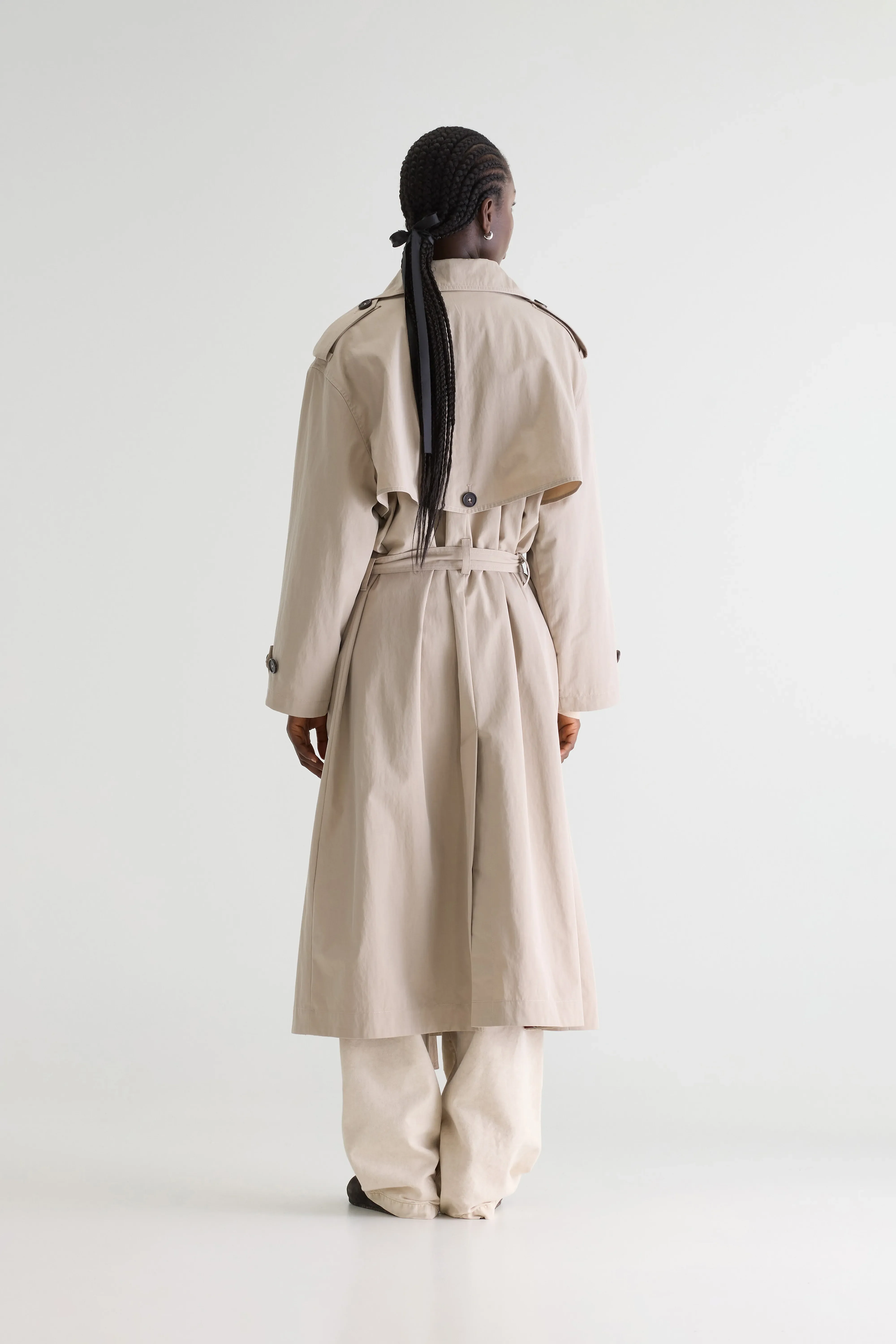 Bellerose Hamy trench coat (261 / W / BRUME)