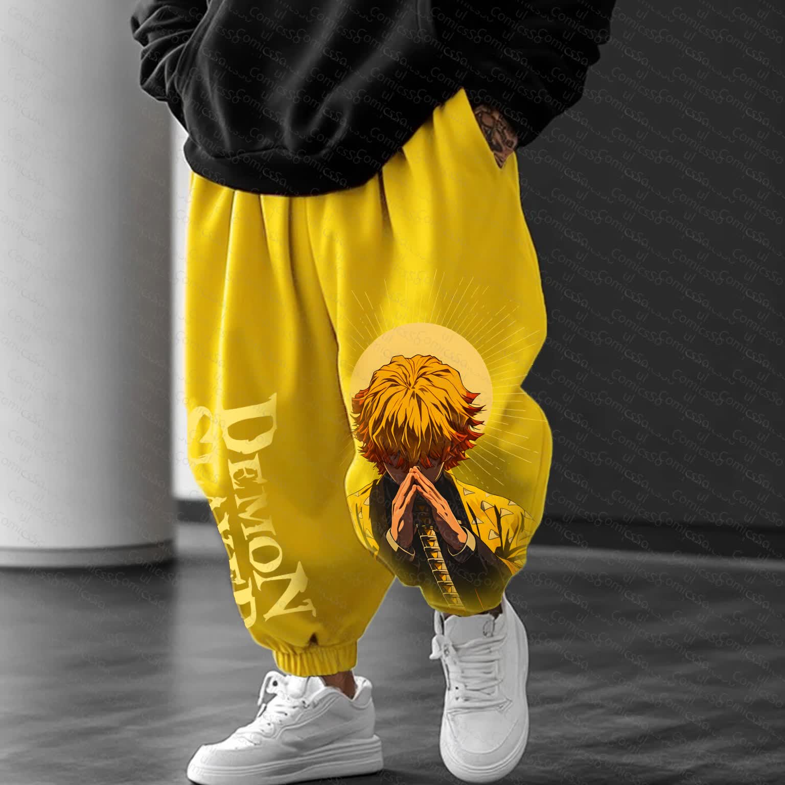 Unisex  “Comicssoul” Casual Anime Streetwear Pants