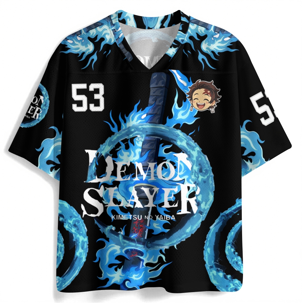 Demon Slayer Anime Football Jersey