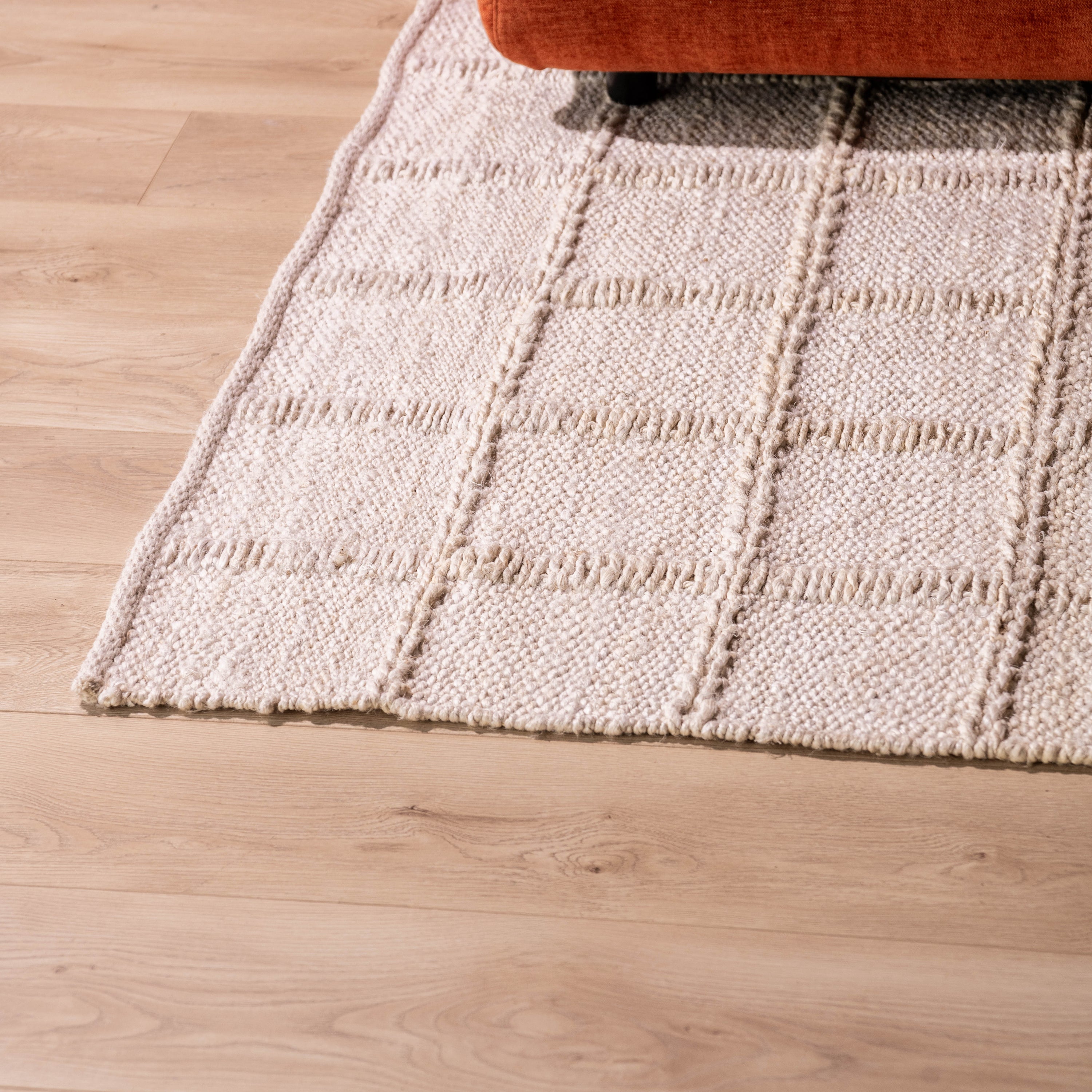Blokker Grids Vloerkleed 170 x 240 cm - Off-White