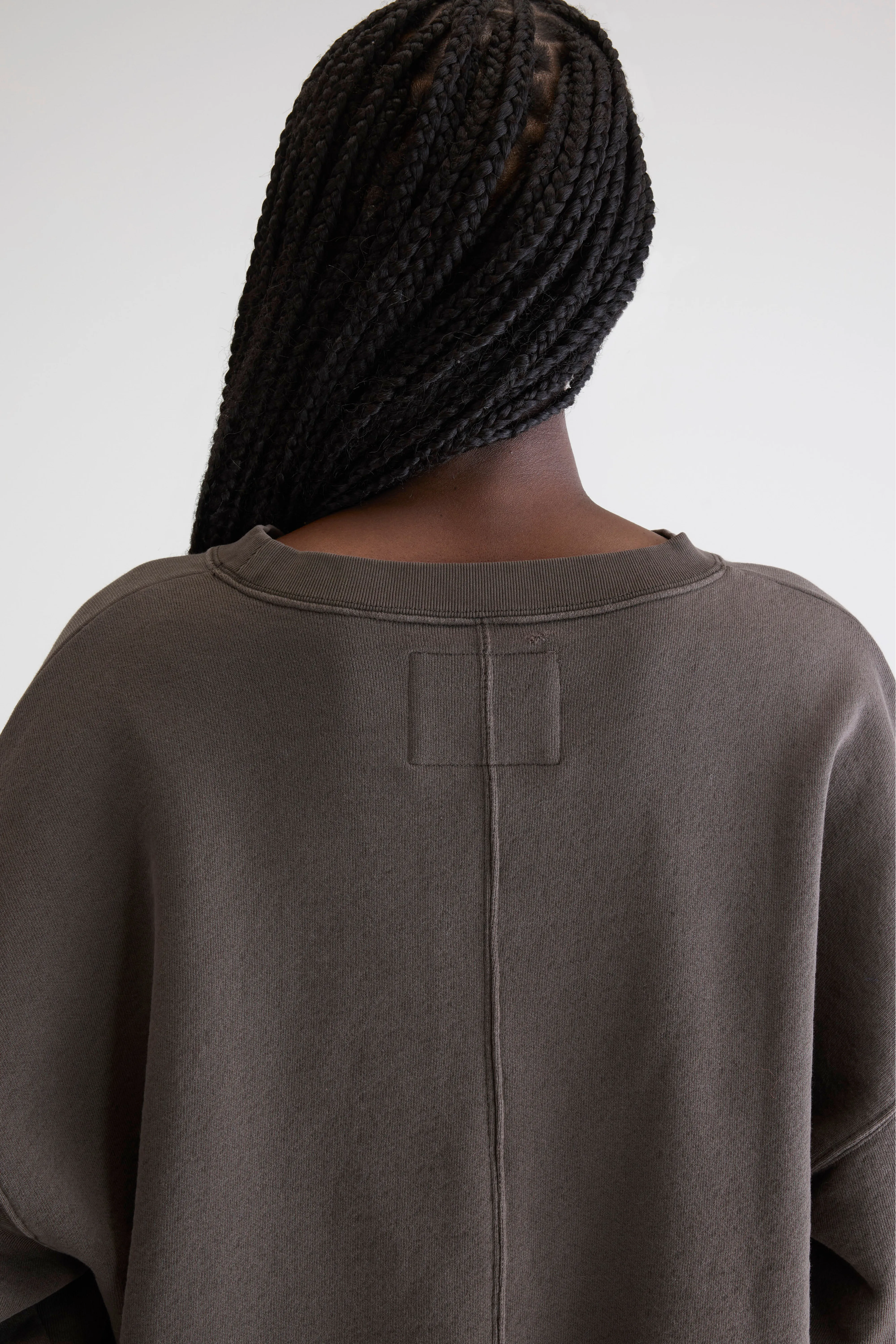 Bellerose Vicske crewneck sweatshirt (252 / W / DARK ROAST)