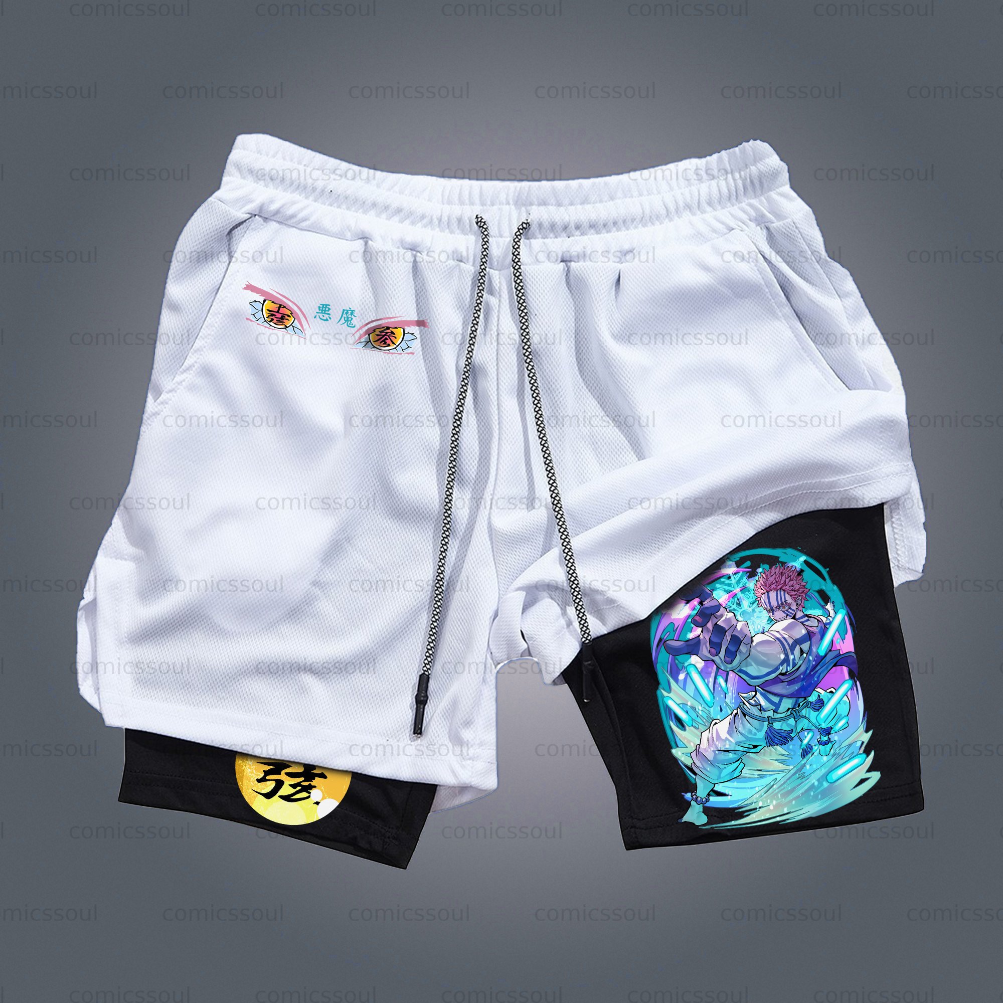 Unisex Casual Anime Streetwear Shorts
